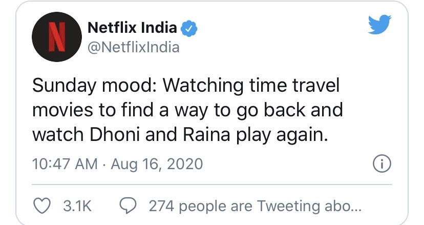 Netflix Pays Tribute to MS Dhoni